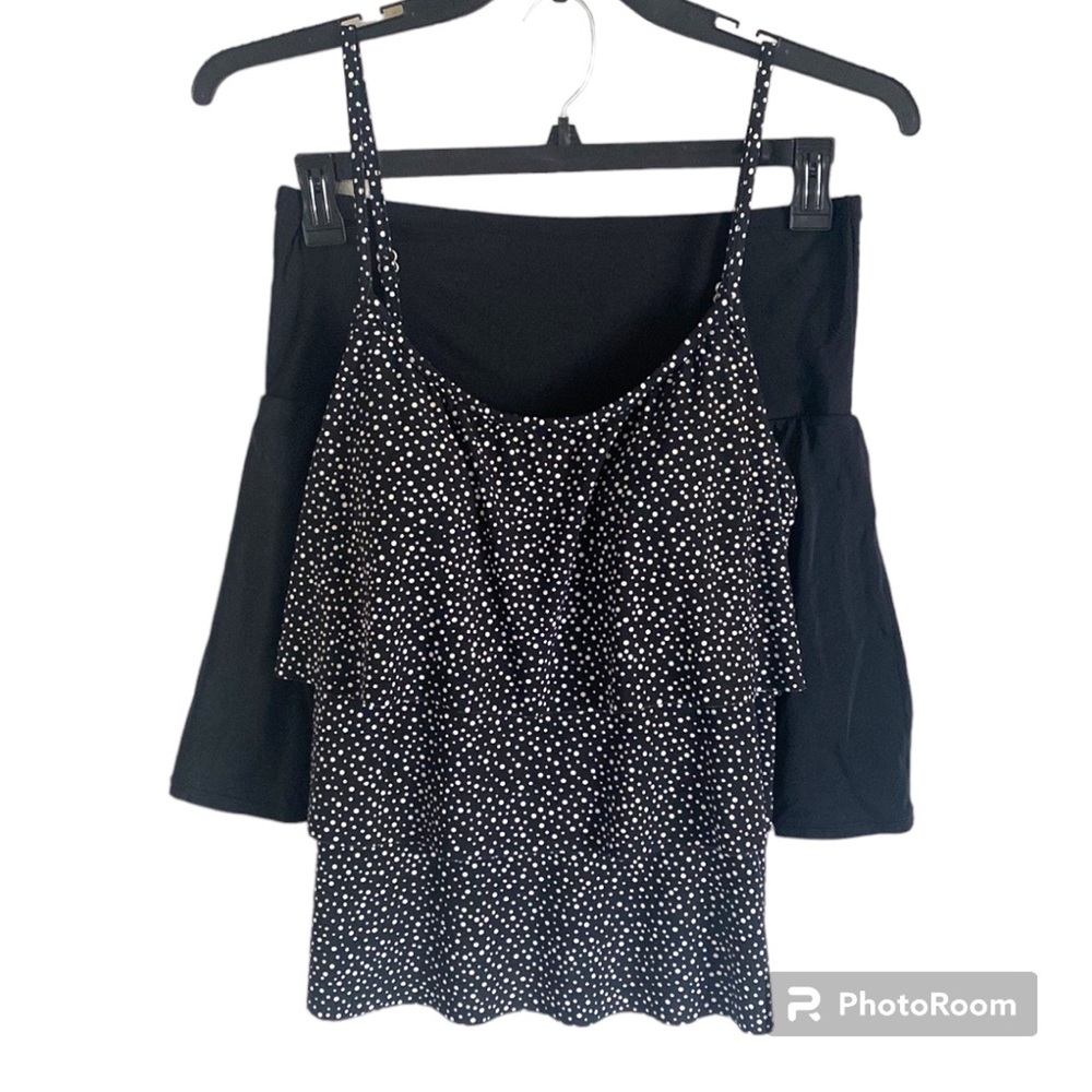 St. John’s Bay Polka Dot Two Piece Swimsuit